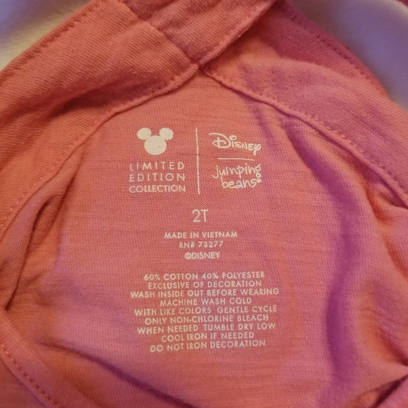 Minnie Mouse Tank- Pink with Sequins- 2T | Disney | Jumping Beans - Picture 4 of 7